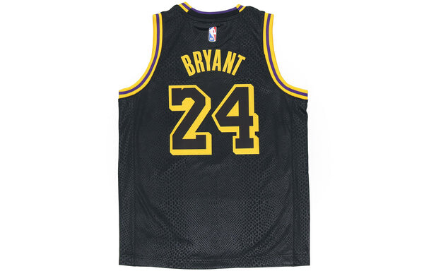 Спортивная футболка older kids' los angeles lakers city edition 8&24 mamba week black Nike, черный — фото 2