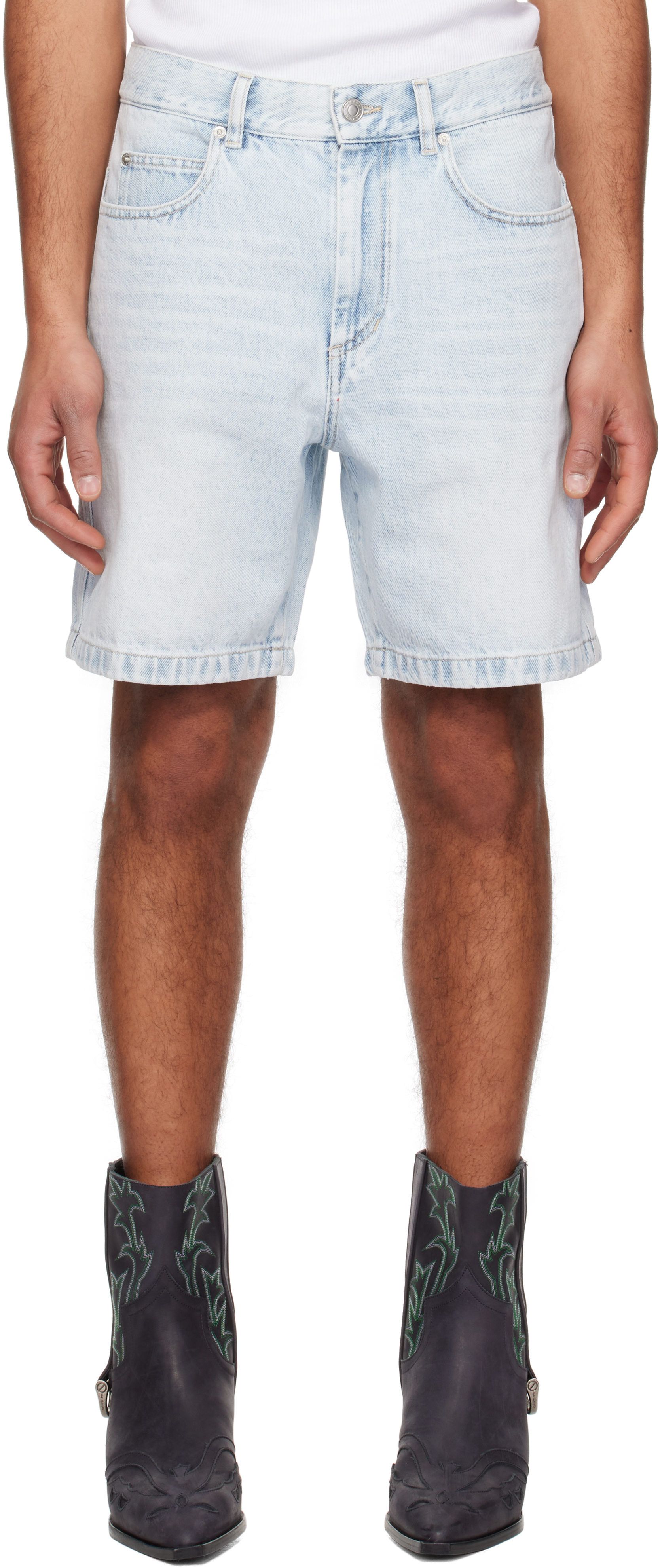 

Синие джинсовые шорты Jeffry Isabel Marant