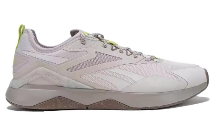 Кроссовки Nanoflex мужские с низким верхом серый/фиолетовый Reebok — фото 2