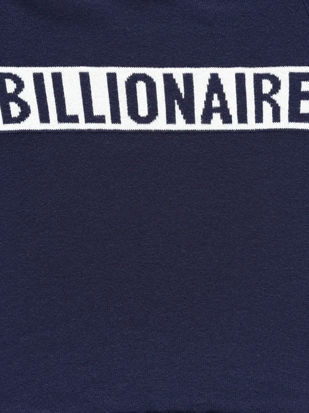 Свитер с круглым вырезом и ярким дизайном Billionaire Kids, синий — фото 3