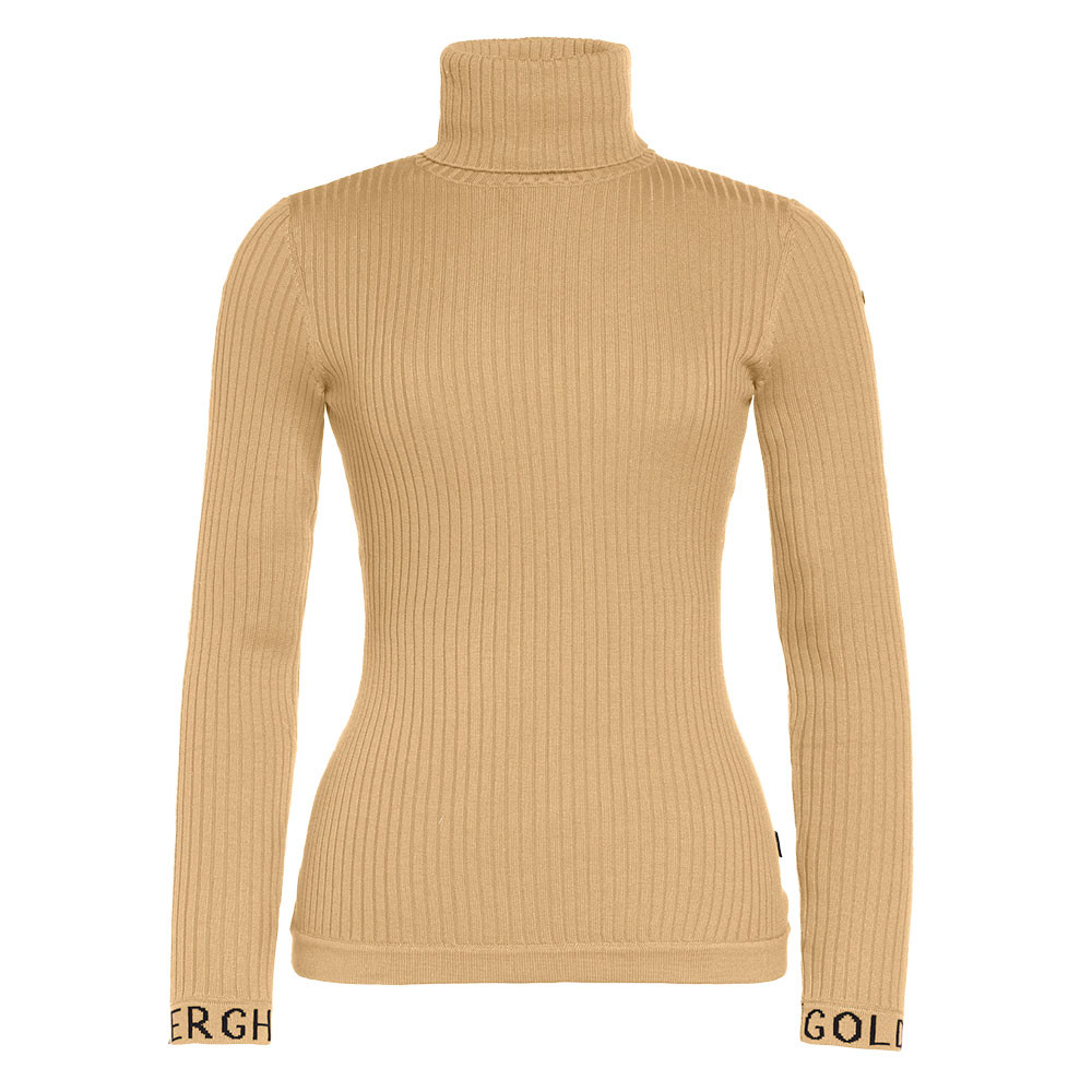 

Вязаный свитер Goldbergh Mira (женский), Caramello