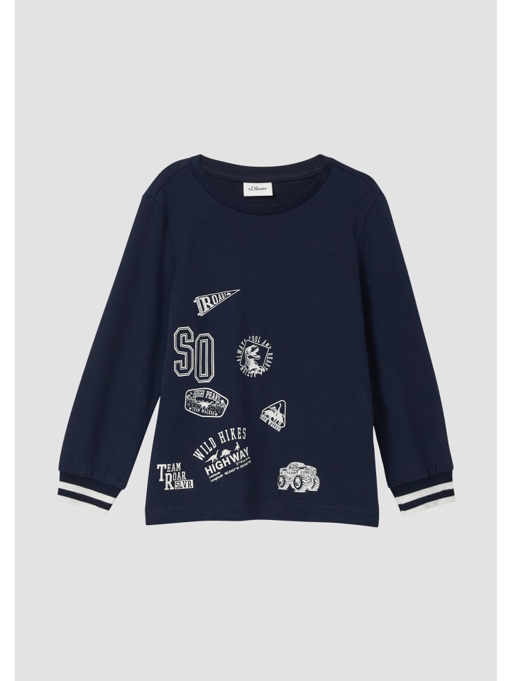 

Футболка s.Oliver, синий