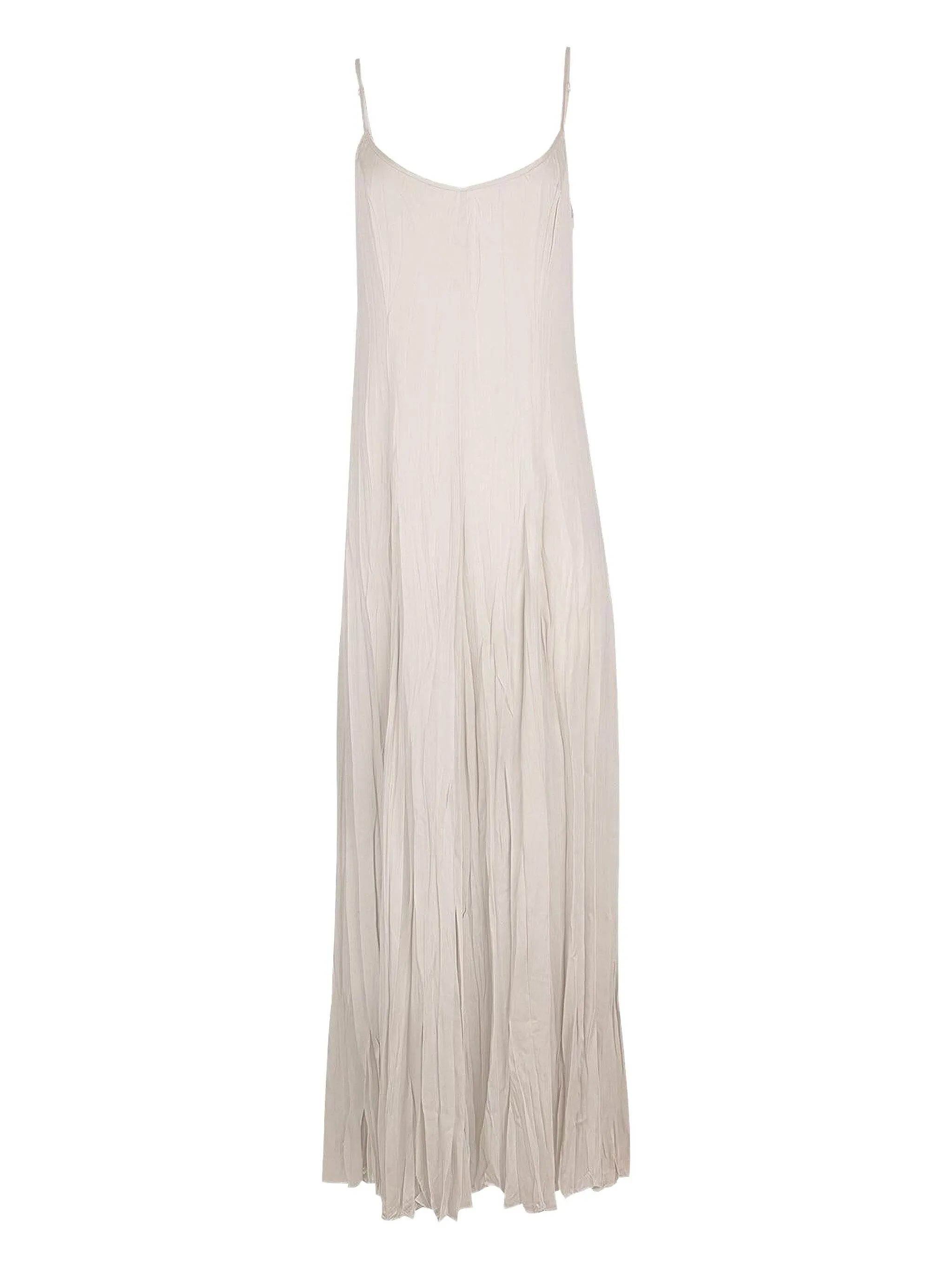 

Платье макси со складками Michael Kors Collection, нейтральный