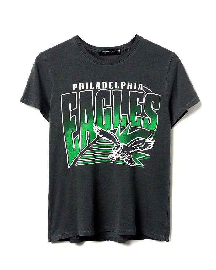 

Женская винтажная футболка НФЛ Philadelphia Eagles Junk Food Clothing, серый