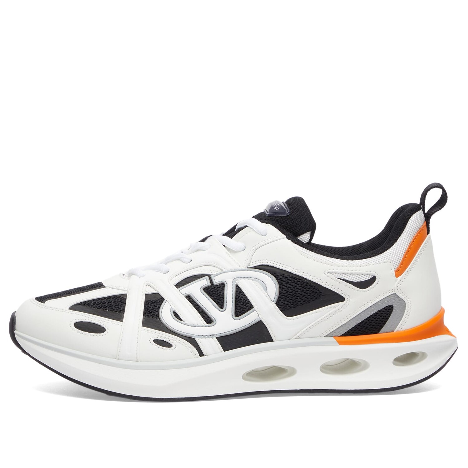 

Кроссовки Valentino Easyjog Sneaker, цвет White & Orange