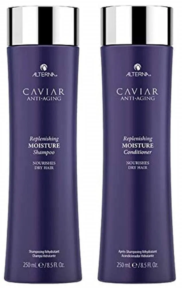 Увлажняющий шампунь и кондиционер Caviar Replenishing Moisture от Alterna Alterna