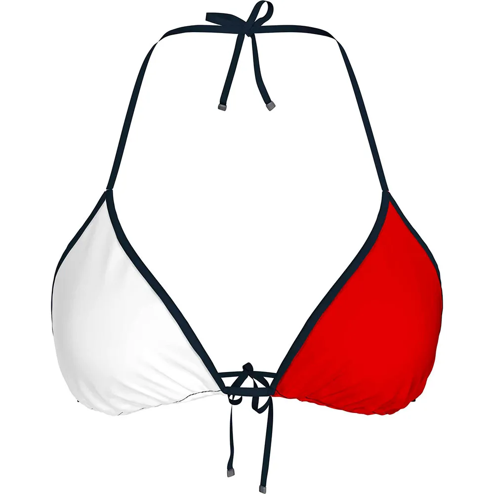 

Топ бикини Tommy Hilfiger UW0UW05972 Triangle, красный