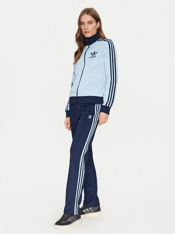 Спортивные брюки обычного кроя Beckenbauer JC5793 Adidas, синий — фото 2
