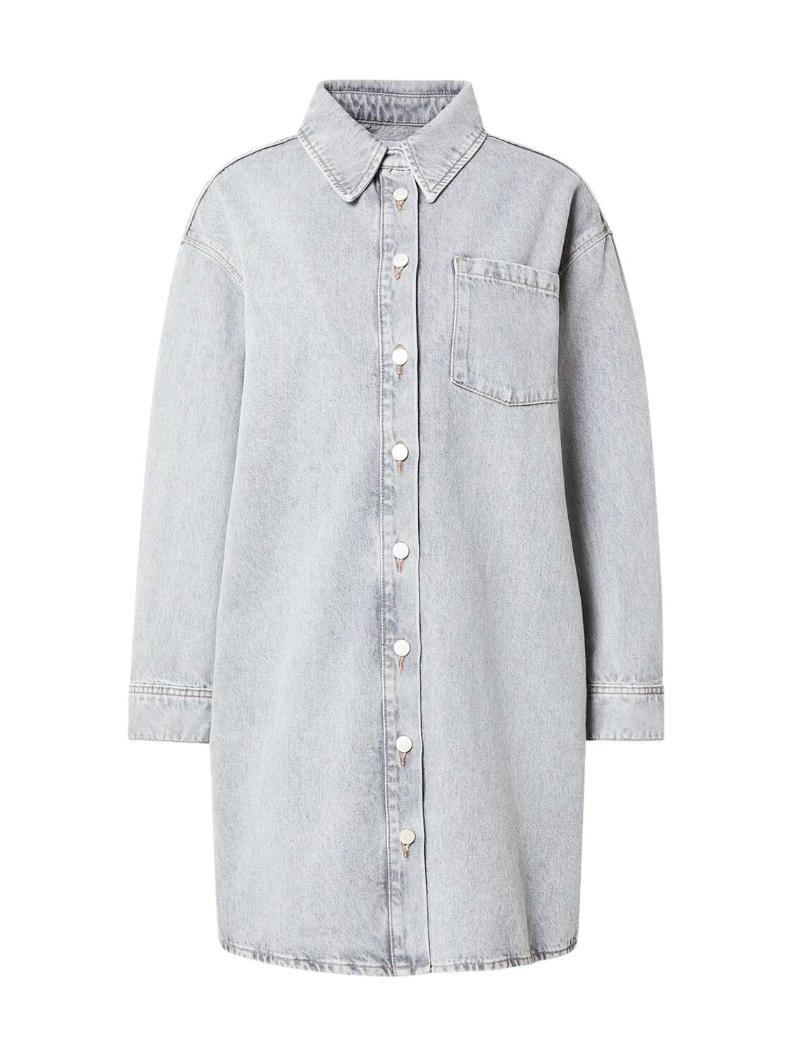 

Marc O'Polo DENIM Рубашка-платье в светло-сером цвете