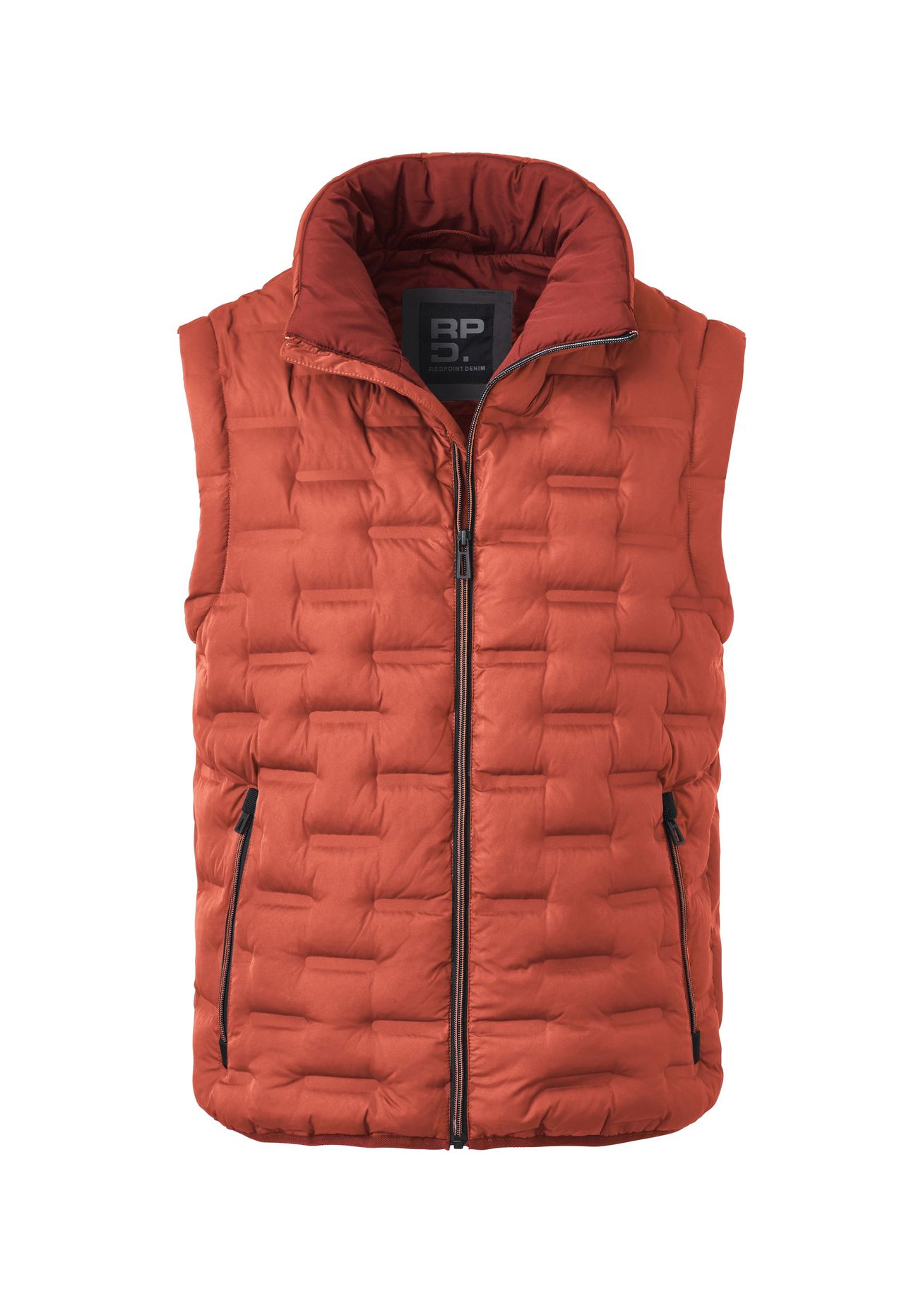 

Спортивный стеганый жилет с карманами на молнии PERRY Redpoint, цвет Terra Nova