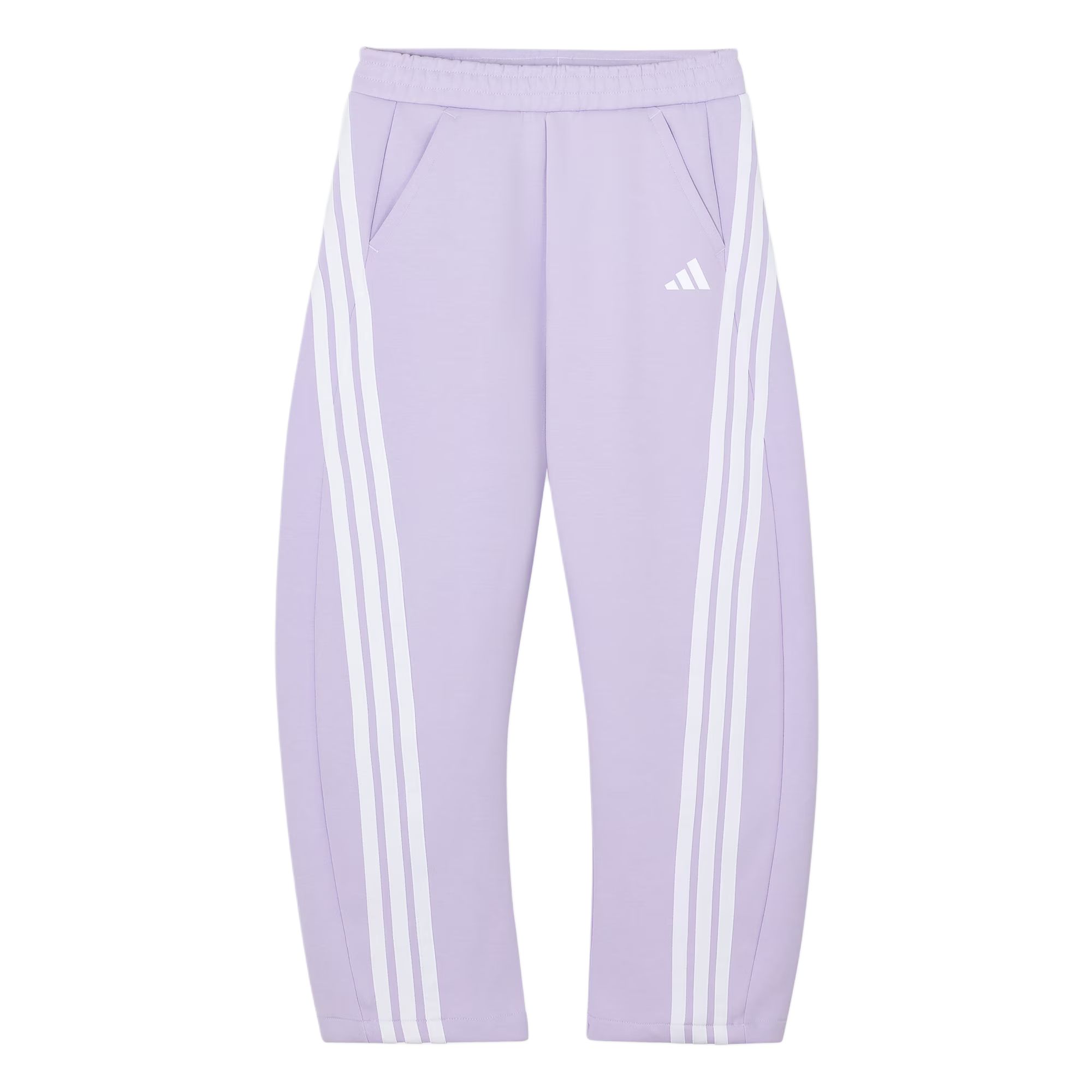 

Детские вязаные спортивные штаны Adidas, светло-фиолетовый