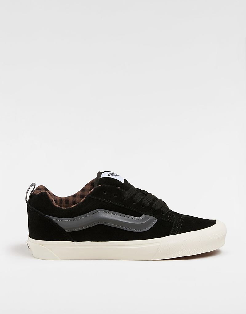 

Серые и черные кроссовки Vans knu skool, Черный, Серые и черные кроссовки Vans knu skool