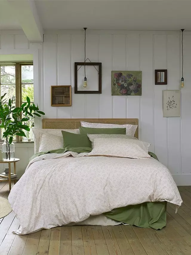 

Постельное белье Piglet in Bed Spring Sprig Cotton, белый