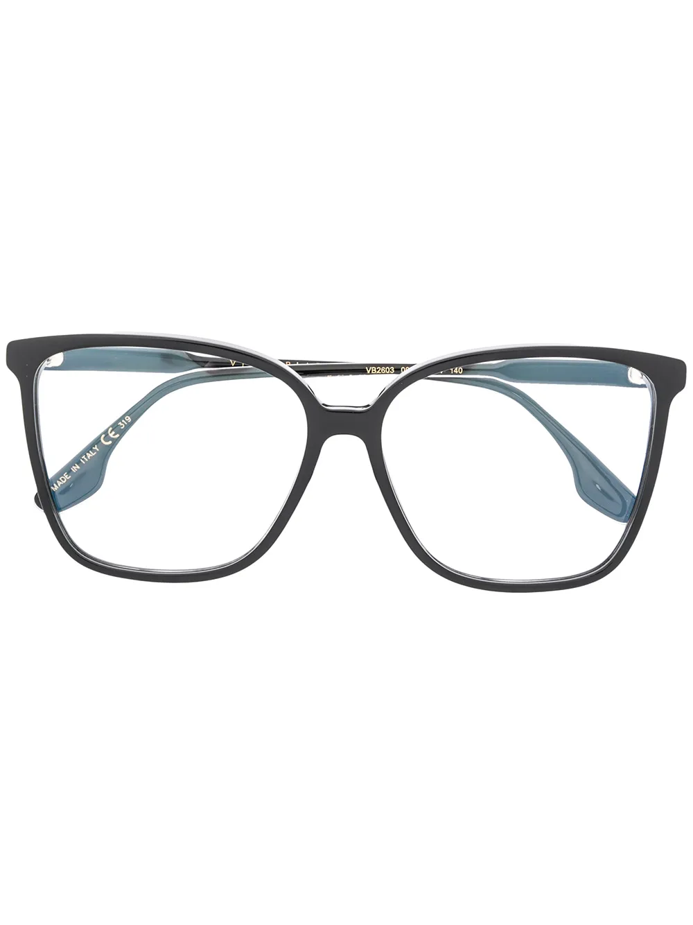 

Очки в квадратной оправе Victoria Beckham Eyewear, черный