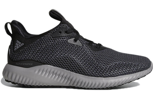 Кроссовки alphabounce 1 'black' Adidas, черный — фото 2