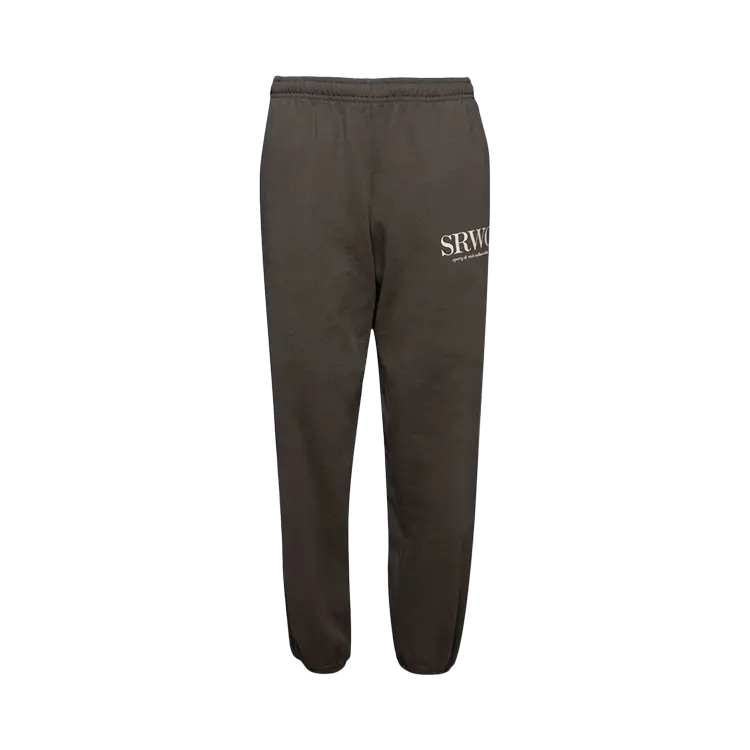 

Спортивные брюки Sporty & Rich Upper East Side 'Earl Grey', серый