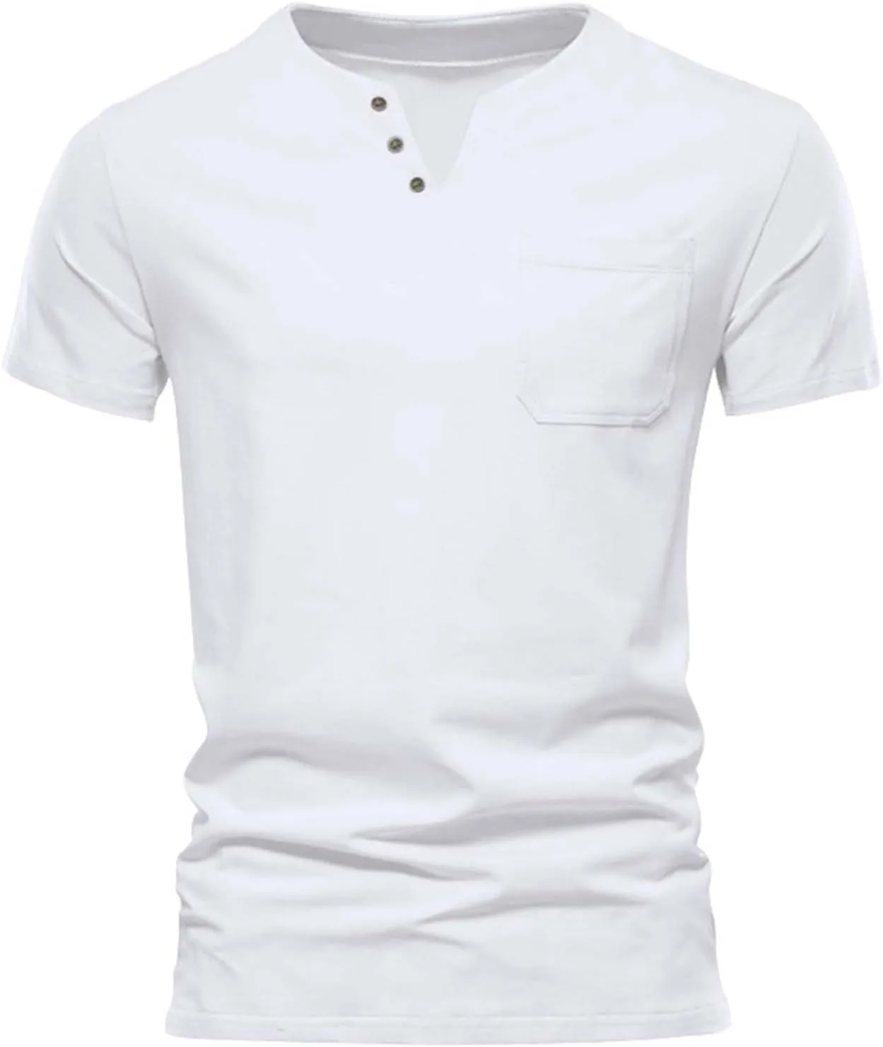Футболка мужская летняя V-Neck
