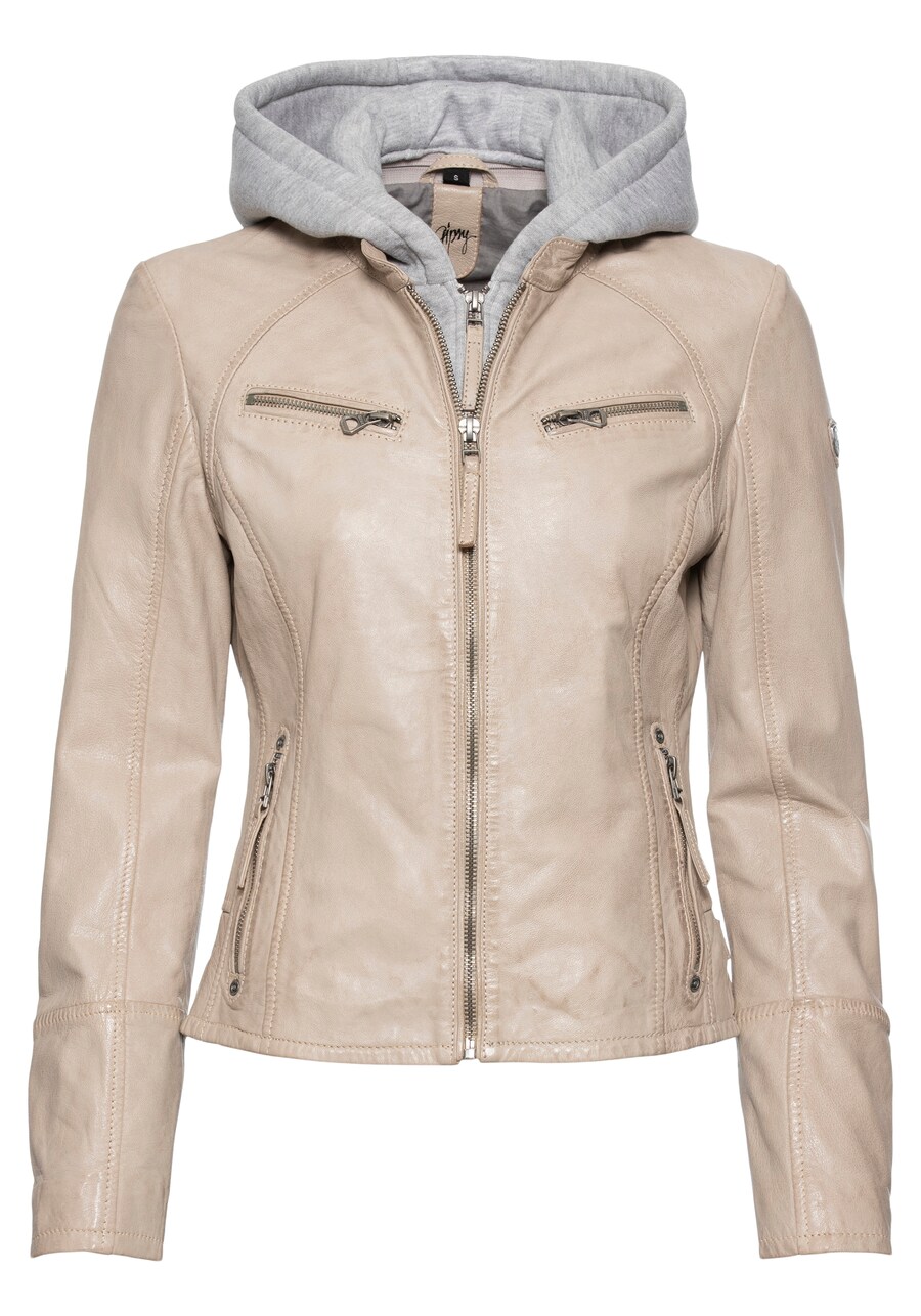 

Кожаная куртка Gipsy by Mauritius Between-Season Jacket, светло-бежевый