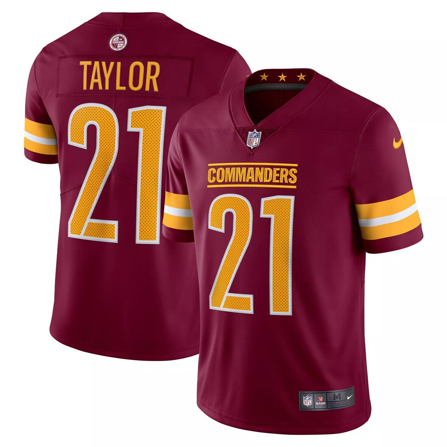 

Мужская бордовая майка Sean Taylor Washington Commanders 2022 Home Retired Player Limited Nike, Красный, Мужская бордовая майка Sean Taylor Washington Commanders 2022 Home Retired Player Limited Nike