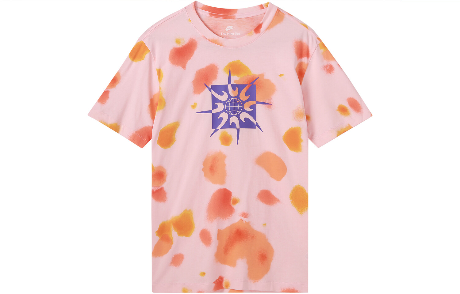 

Футболка мужская оранжевая Nike, оранжевый