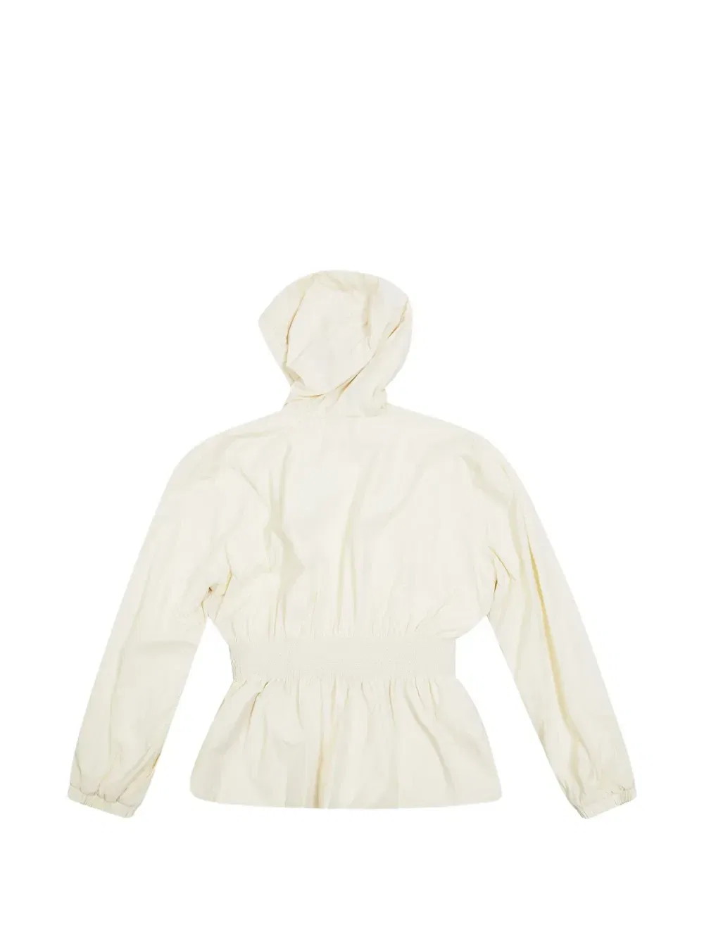 Куртка Liriope с капюшоном и присборенной талией Moncler Enfant, бежевый — фото 2