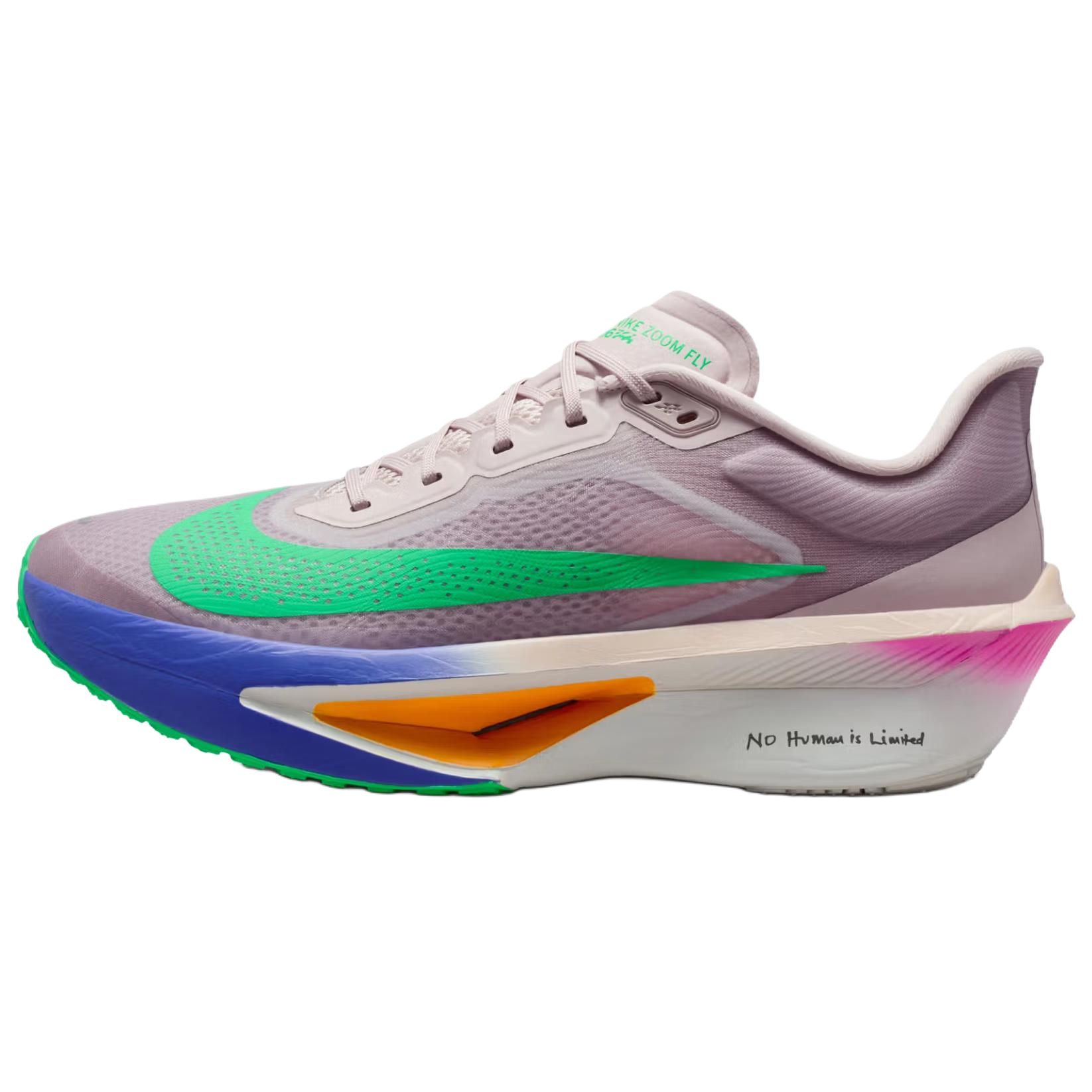

Nike Кроссовки для бега Zoom Fly 6 Carbon Plate Unisex Gray Green