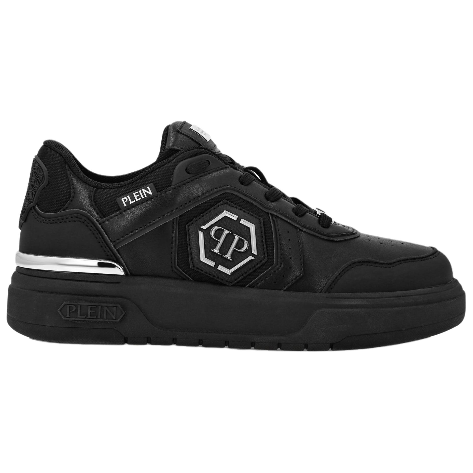 PHILIPP PLEIN Кроссовки для скейтбординга Sk8r Low top Unisex Black — фото 3
