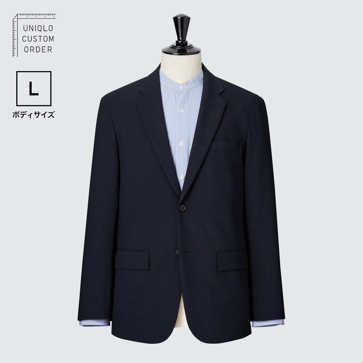 

Куртка UNIQLO Kando быстросохнущая, темно-синий