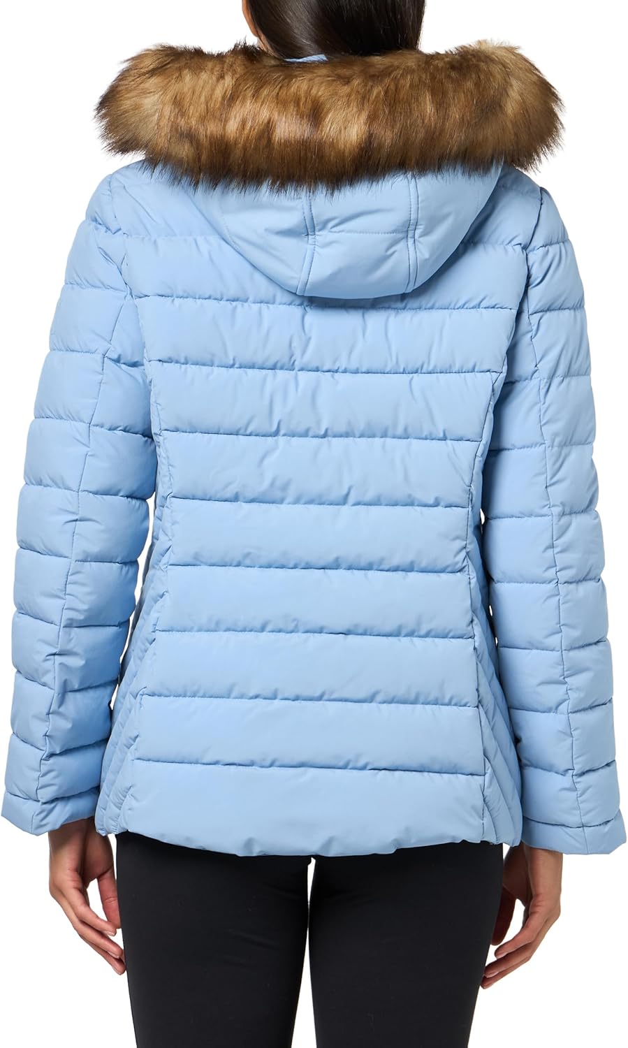 Женская утяжеленная короткая стеганая куртка Tommy Hilfiger Essential, Endless Sky — фото 2