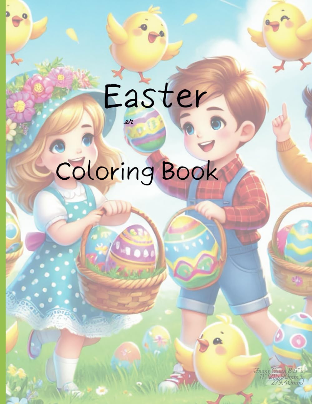 

Easter Fun Coloring Book: A Delightful Holiday Adventure for Kids: Cute Bunnies, Colorful Eggs, and Springtime Scenes for Endless Easter Fun! (Independently published)