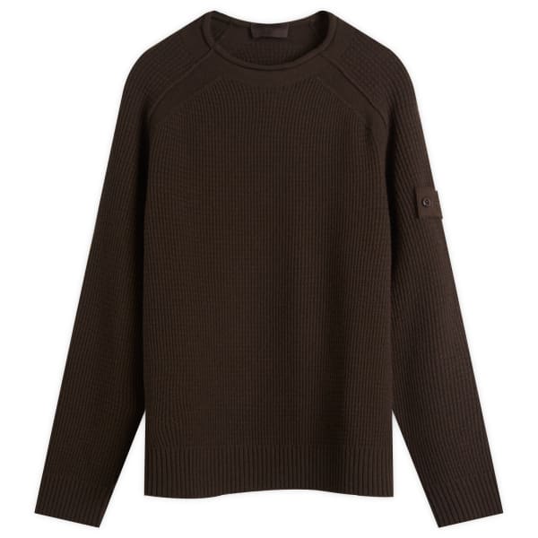 

Вафельный джемпер Ghost Geelong Stone Island, темно-коричневый