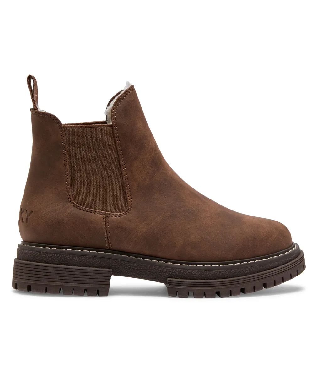 Ботинки челси Roxy "LORENA II BOOT", теплая подкладка, коричневый — фото 2