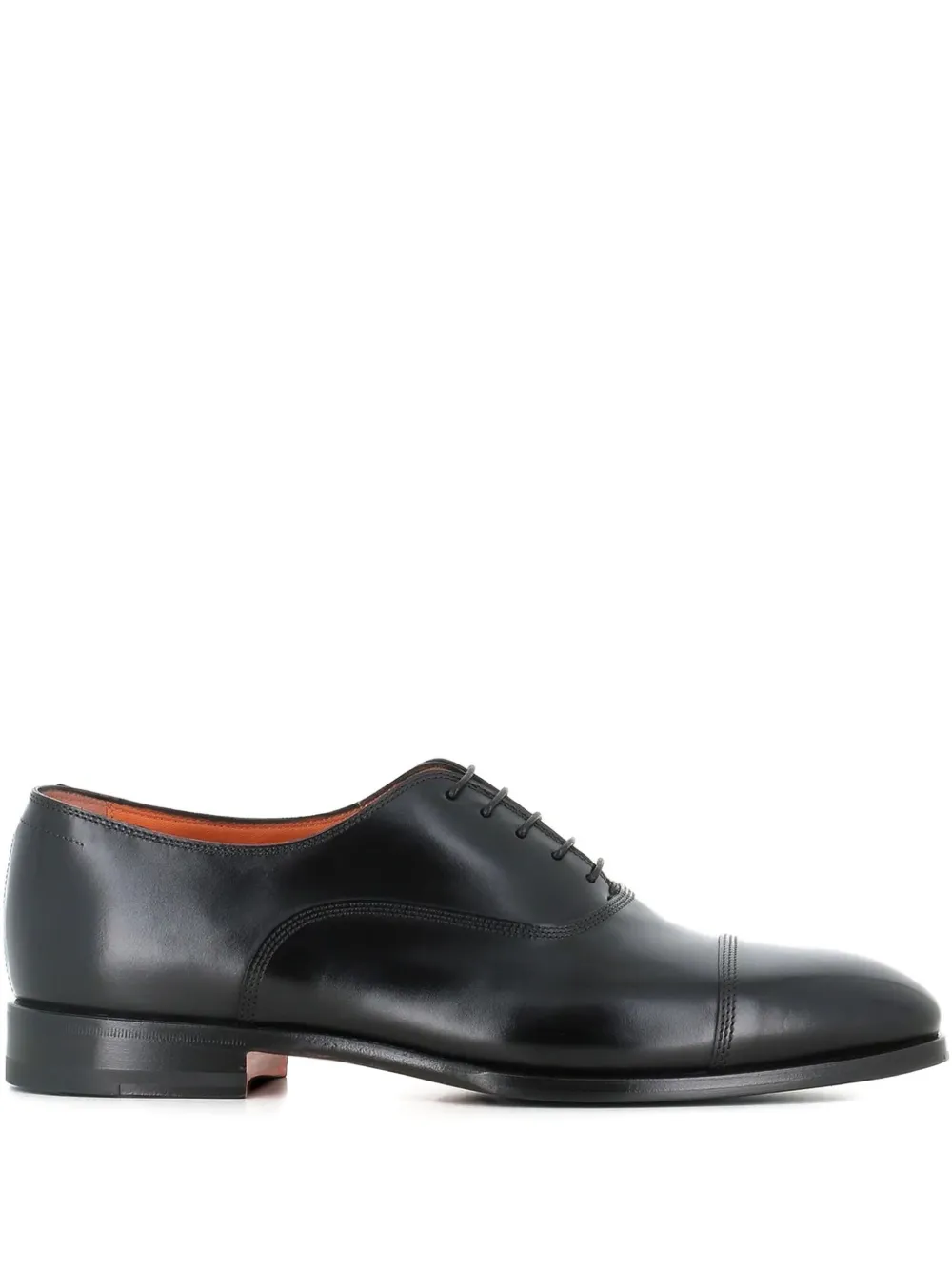 

Кожаные оксфорды Santoni, черный