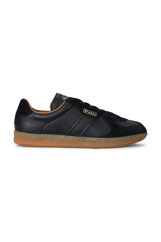 

Кожаные кроссовки Field Court 98 Polo Ralph Lauren, черный