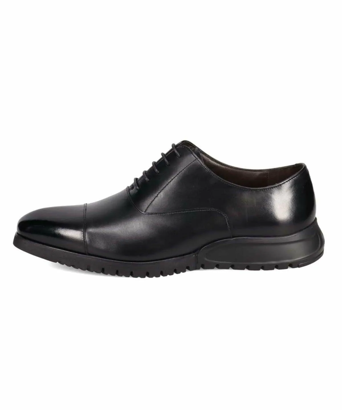 Реабилитационные туфли Madras, туфли Inner Wing Straight Tip Dress Shoes. Madras, black — фото 2