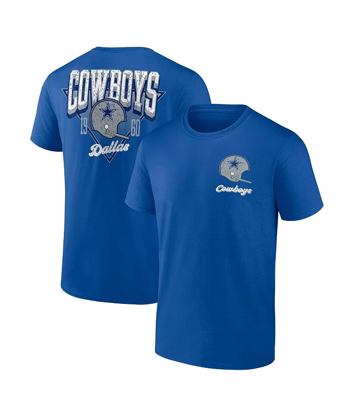 

Мужская футболка Royal Dallas Cowboys Never Over Fanatics