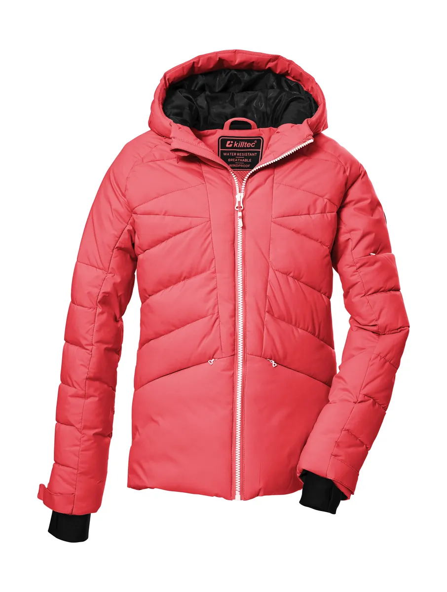 

Лыжная куртка Killtec "KSW 116 GRLS SKI QLTD JCKT", коралловый