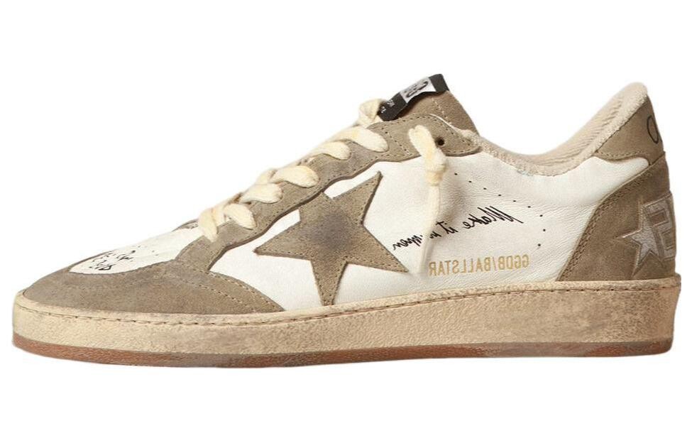 

Обувь для скейтбординга Ball Star, мужская, низкая, бежевая/коричневая Golden Goose, Коричневый, Обувь для скейтбординга Ball Star, мужская, низкая, бежевая/коричневая Golden Goose