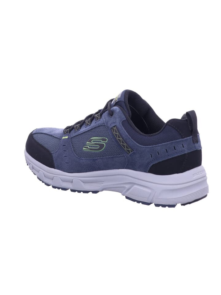 Низкие кроссовки Skechers OAK CANYON, цвет navy/lime — фото 3
