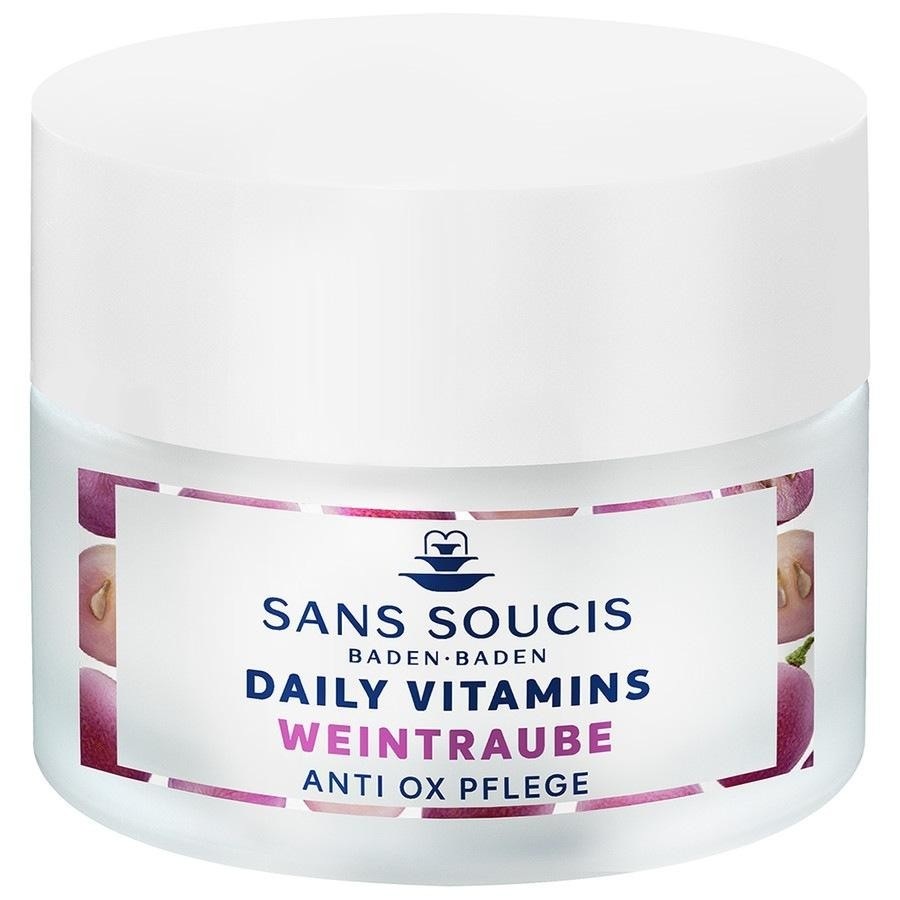 

Крем для лица daily vitamins weintraube anti-ox pflege Sans Soucis, объем 50 мл