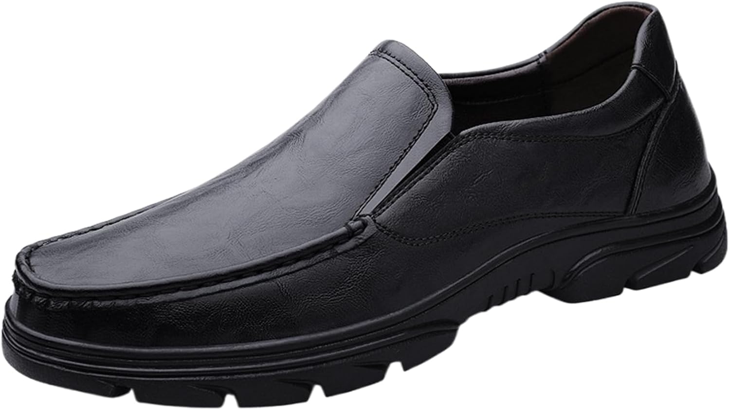 

Мужские классические туфли ADMLZQQ Оксфорды, деловые, мягкие повседневные и современные туфли, черный