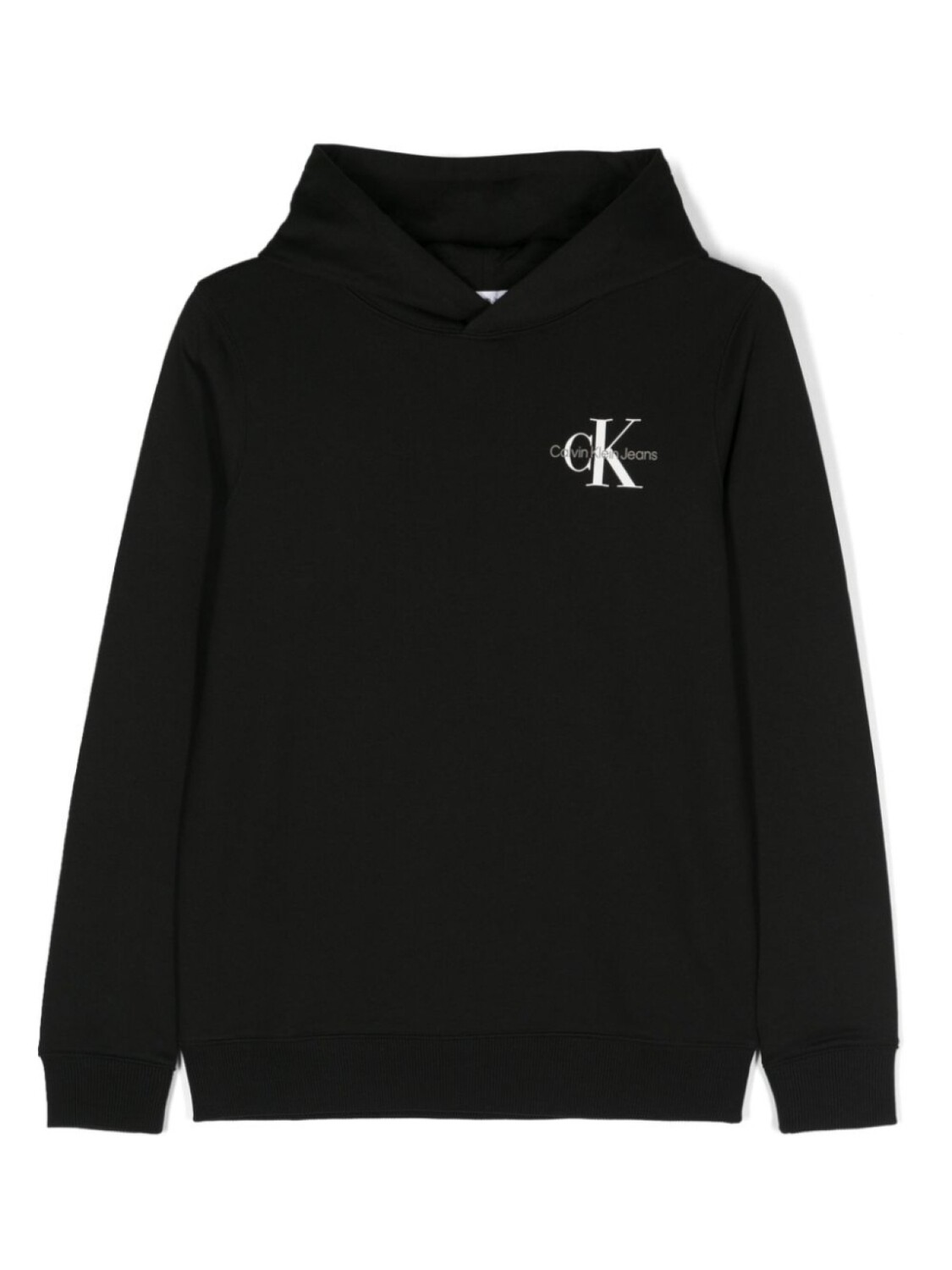 

Худи с логотипом Calvin Klein Kids, черный