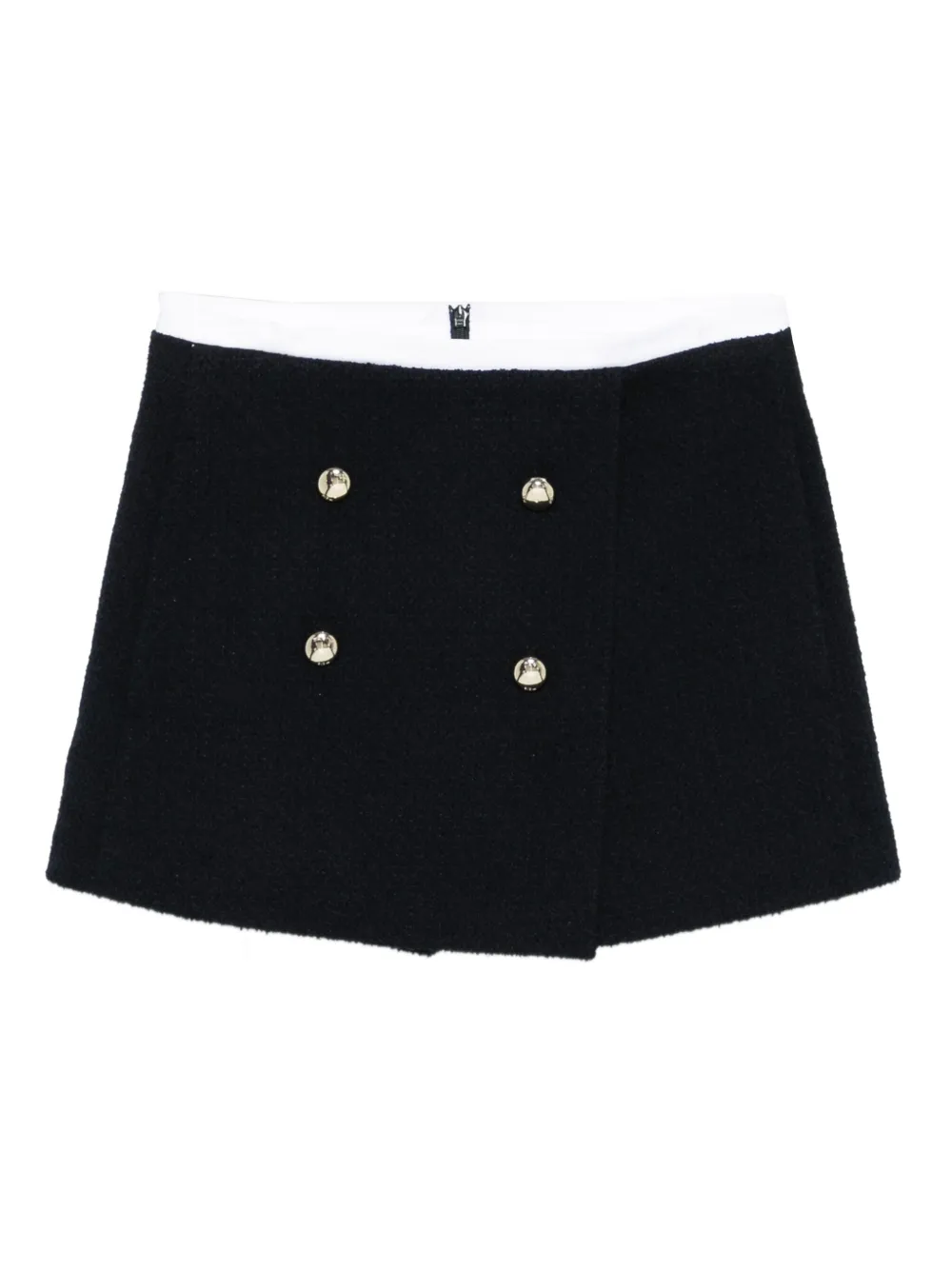 

Двубортные шорты с пуговицами Maje, синий