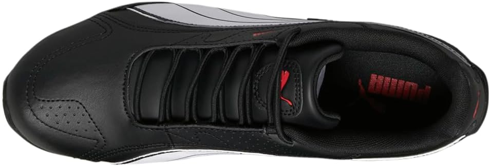 Мужские кроссовки PUMA Redon с шнуровкой на резинке, черный — фото 4