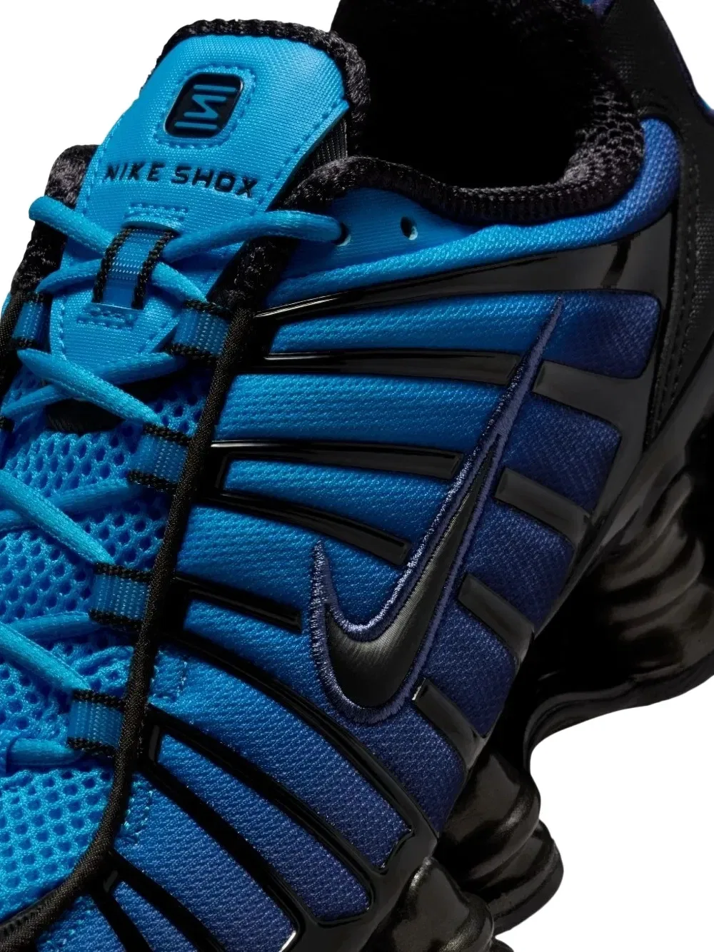 Кроссовки Shox TL с эффектом потускнения Nike, синий — фото 4