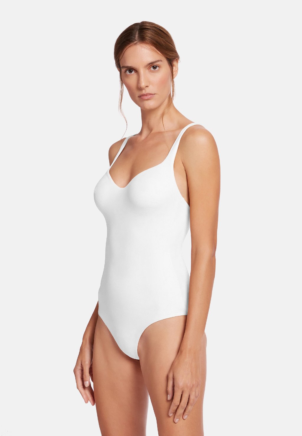 

Боди MAT DE LUXE - Shapewear Wolford, белый