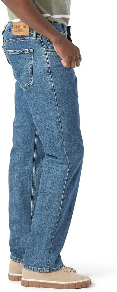 Джинсы Relaxed Fit Flex, Levi Strauss Signature Gold, Medium Indigo — фото 3