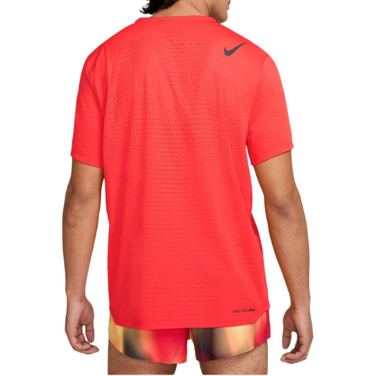 Мужская футболка для бега AeroSwift Dri FIT Adv с короткими рукавами Nike, красный — фото 3