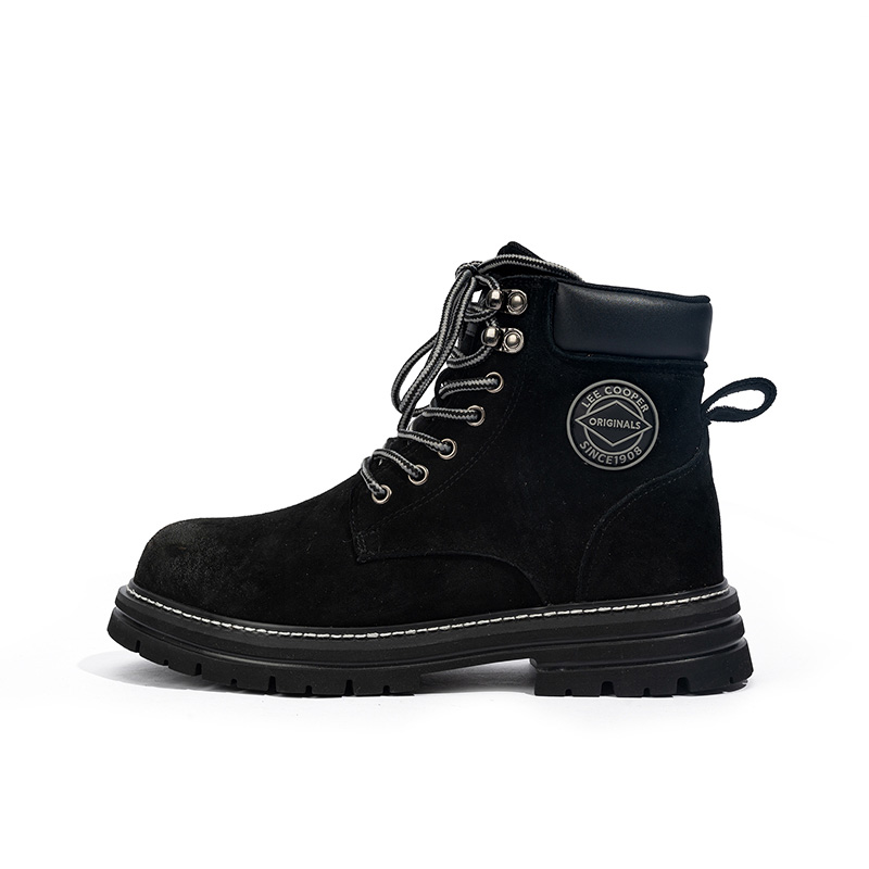 

Короткие мужские ботинки Martin 4 см Lee Cooper, Army Green Thin Fleece