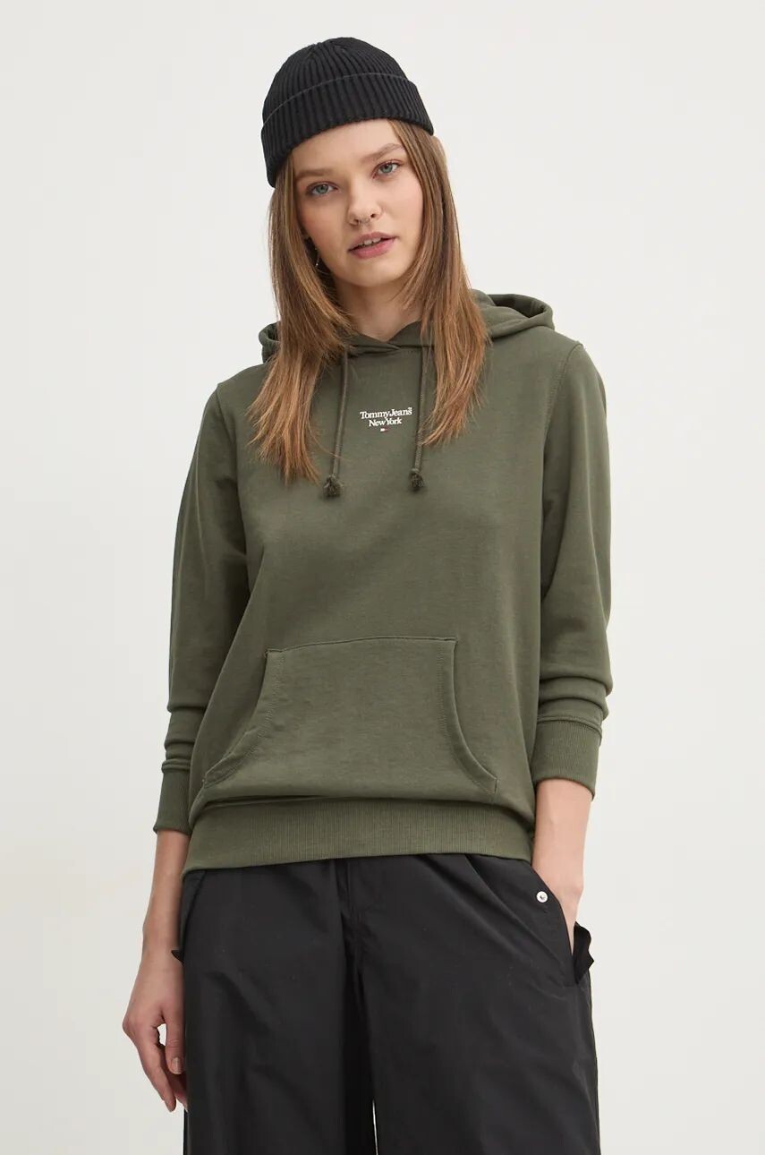 

Толстовка Tommy Jeans, зеленый